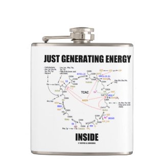 Just Generating Energy Inside Krebs Cycle Humor Flasks