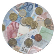 Just Gimme Money Dinner Plates