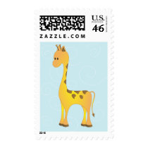 Just Giraffe Postage Stamps
