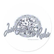 Just Give Me Rocks stickers by klclewis Just Give Me Rocks stickers