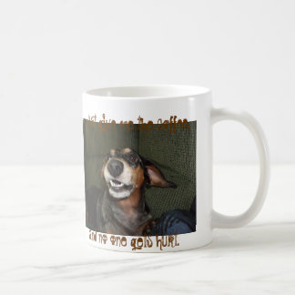 Just give me the coffee, Dachshund Mug