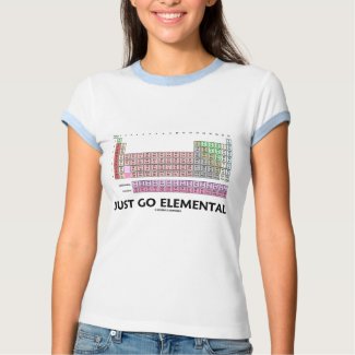 Just Go Elemental (Periodic Table Of Elements) shirt