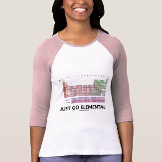 Just Go Elemental (Periodic Table Of Elements) shirt