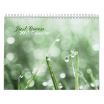 Just green 2011 Calendar