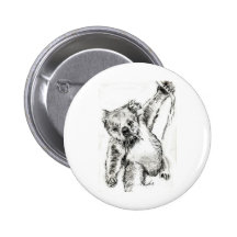 Just Hangin Around Pinback Button