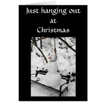 JUST HANGING OUT AT CHRISTMAS CARDS