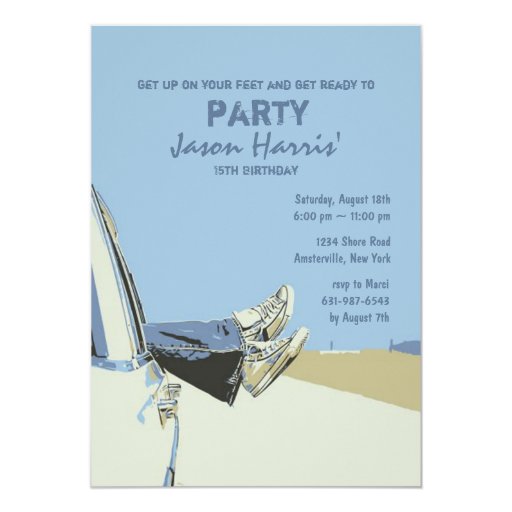 Just Hanging Out Invitation | Zazzle