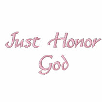 Just Honor God Women's Long Sleave Pullover embroidered shirts