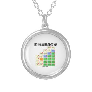 Just How Am I Related To You? (Genealogy) Personalized Necklace