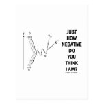 Just How Negative Do You Think I Am? (Beta-Neg.) Post Cards