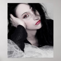 Just Jaeda - Self Portrait Print