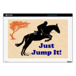Just Jump It! Horse Laptop Decal