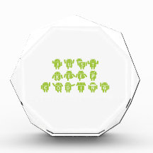 Just Keep Coding (Android Bug Droid Grey Bckgrnd) Award