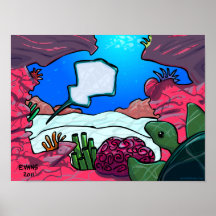 Just Keep Swimming Poster