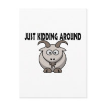 Just Kidding Around postcards