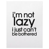 Just Lazy letterhead by Sleepless_Shadowman Just Lazy letterhead