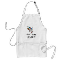 Just Like Daddy Baseball aprons
