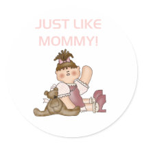Just Like Mommy stickers