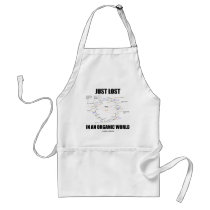 Just Lost In An Organic World (Krebs Cycle Humor) Aprons