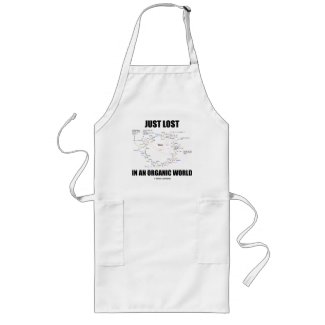 Just Lost In An Organic World (Krebs Cycle Humor) Aprons