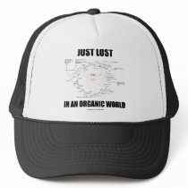 Just Lost In An Organic World (Krebs Cycle Humor) Mesh Hat