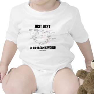 Just Lost In An Organic World (Krebs Cycle Humor) Rompers