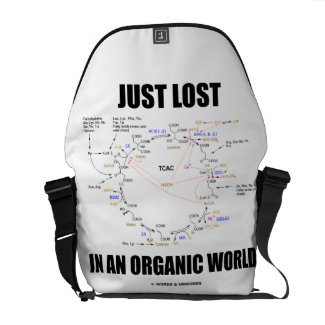 Just Lost In An Organic World (Krebs Cycle) Messenger Bags