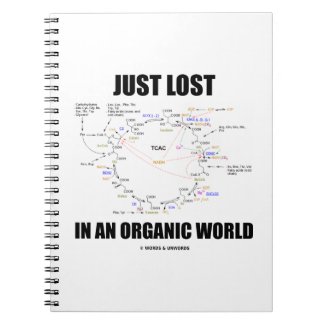 Just Lost In An Organic World (Krebs Cycle) Note Books