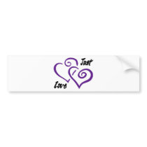 Just Love - Auto & Accessories Bumper Stickers
