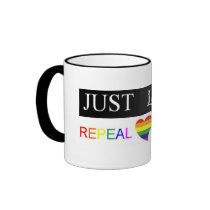 just love/repeal prop 8 mugs