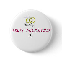 Just Married1 buttons by CaringHearts Just Married1 buttons