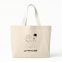Just Married 2006 Bridal Tote bags by frugalbride Just Married 2006 Bridal Tote bags