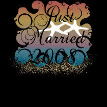 Just Married 2008 t-shirts
