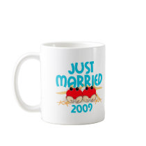 Just Married 2009 mugs
