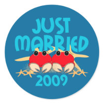 Just Married 2009 stickers by totallypainted Just Married 2009 stickers