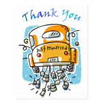 Just Married (2C) Thank You Card Postcard