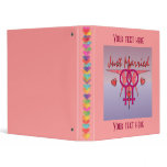Just Married Abstract Venus 3 Ring Binders