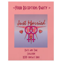 Just Married Abstract Venus flyers by orsobear Just Married Abstract Venus flyers