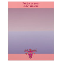 Just Married Abstract Venus letterhead by orsobear Just Married Abstract Venus letterhead
