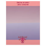 Just Married Abstract Venus Letterhead Template