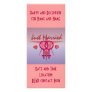 Just Married Abstract Venus Rack Cards
