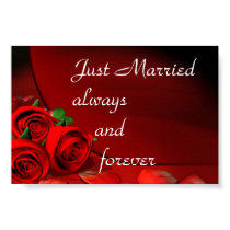 Just Married always and forever posters
