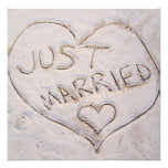 Just Married Announcement