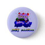 Just Married Bears Pins