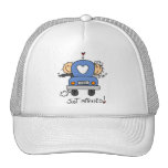 Just Married Bride and Groom T-shirts and Gifts Hats