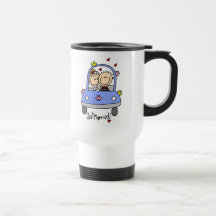 Just Married Bride and Groom T-shirts and Gifts Coffee Mug