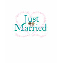 Just Married-Bride and Groom t-shirts by Just2Cute Just Married-Bride and Groom t-shirts