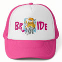 Just Married Bride Hat (2D) by bridalbydesign Just Married Bride Hat (2D)