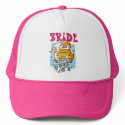 Just Married Bride Hat (3A) by bridalbydesign Just Married Bride Hat (3A)