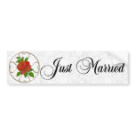 Just Married BUMPER STICKER